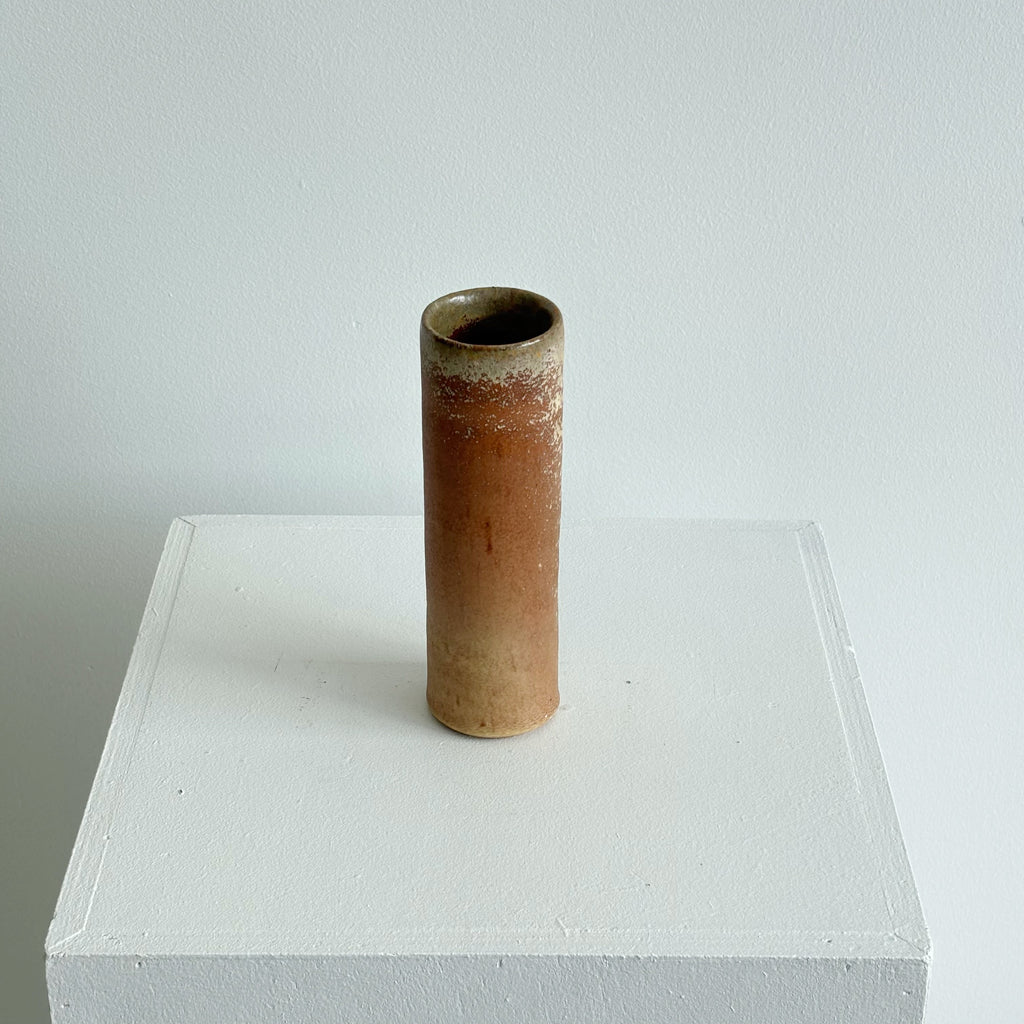 Cylinder Bud Vase Terracotta Sand