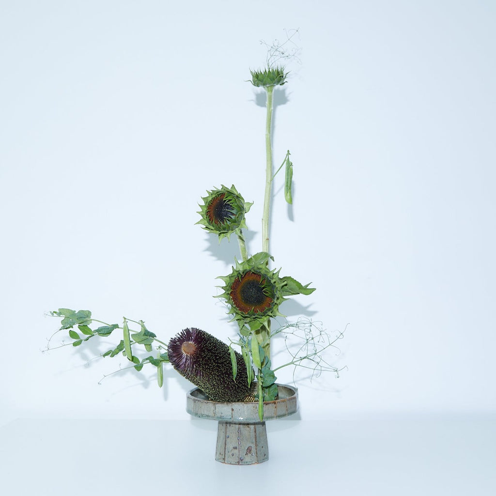 Pedestal facet bowl | Pan pottery | Braer studio