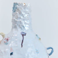 Large Lustre Porcelain Vase | Pottery Ceramics | Braer Studio flowers art