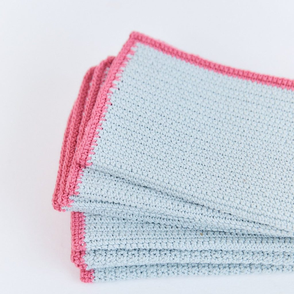 BRAER x She Made Me cloth - Pink & Blue