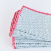 BRAER x She Made Me cloth - Pink & Blue