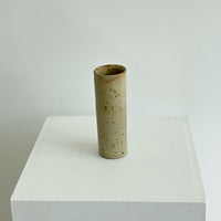 Cylinder Bud Vase Grey Earth