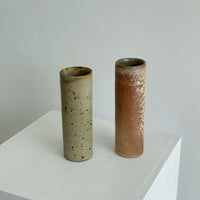 Cylinder Bud Vase Grey Earth