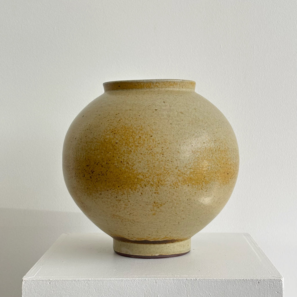 Midi moon vase Earth