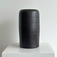Large cylinder vase Charcoal
