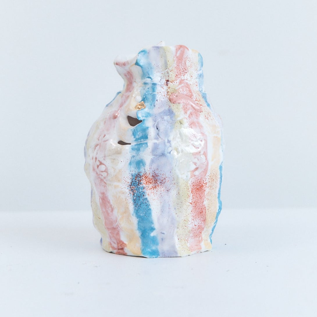 Candy Stripe Vase | Braer Studio | Pottery 