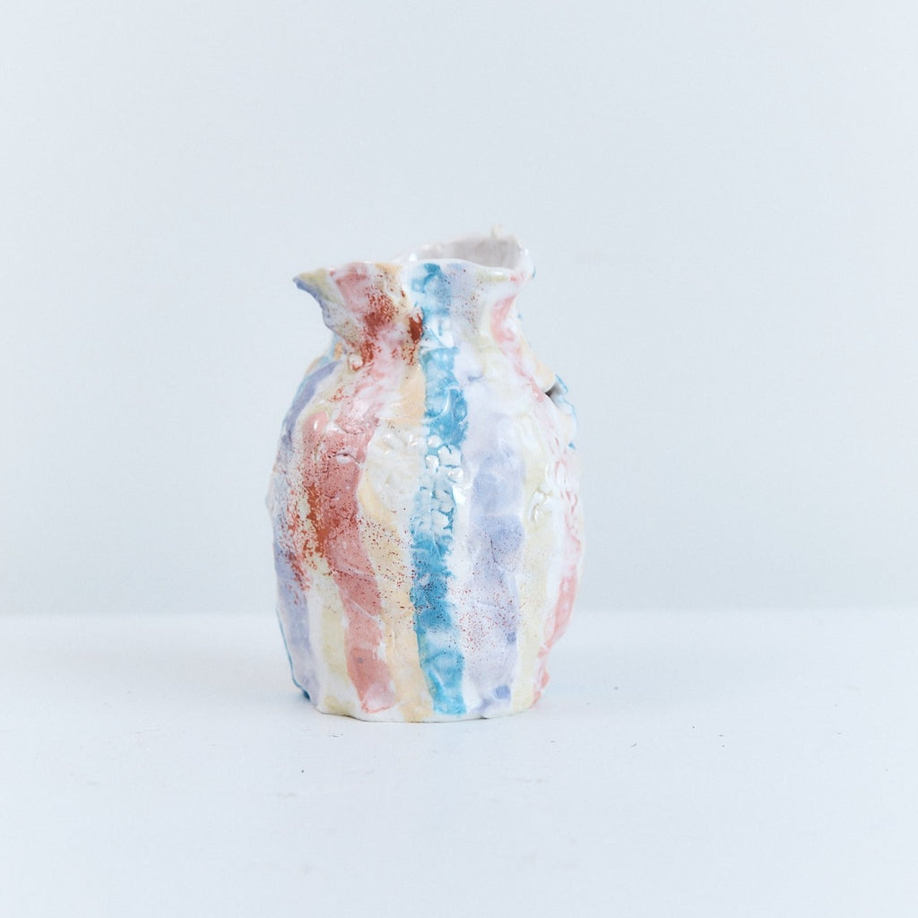 Candy Stripe Vase | Braer Studio | Pottery 