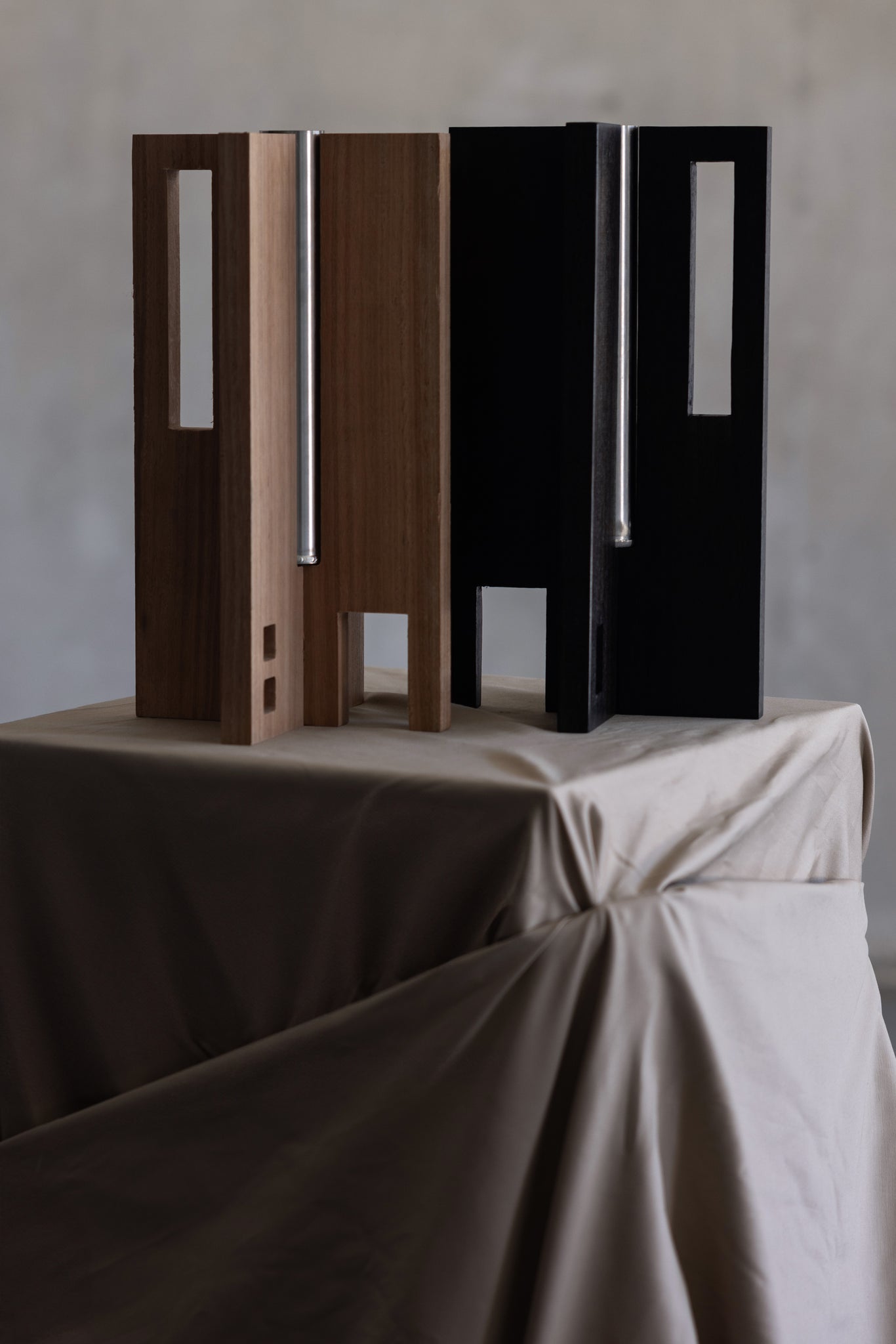 Geometric Table Vase Natural