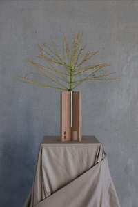 Geometric Table Vase Natural