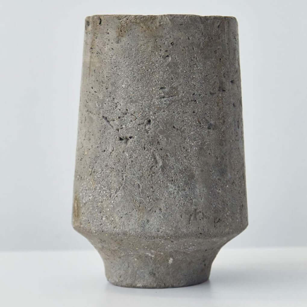 Tapered Concrete Vase | Braer Studio