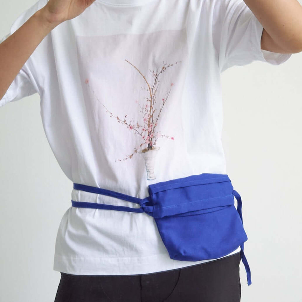 pocket bag with cornflower - Mimi Holvast | Braer Studio