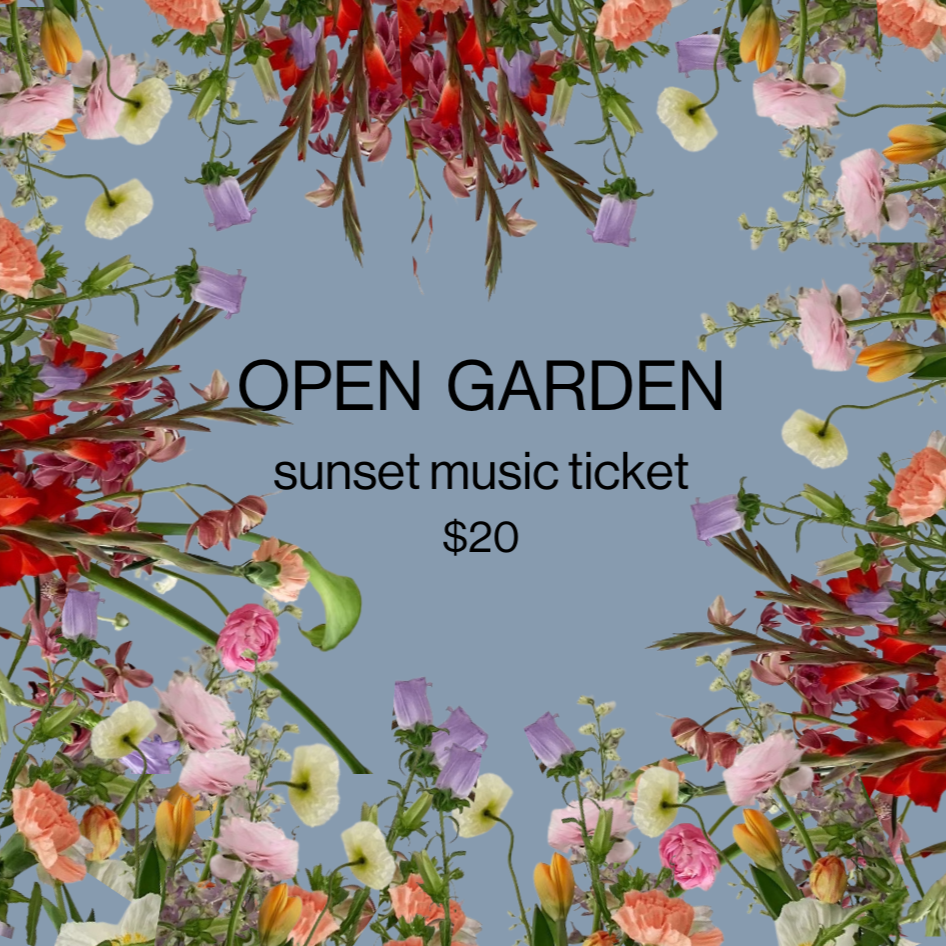 Open Garden - Sunset party, 8th October
